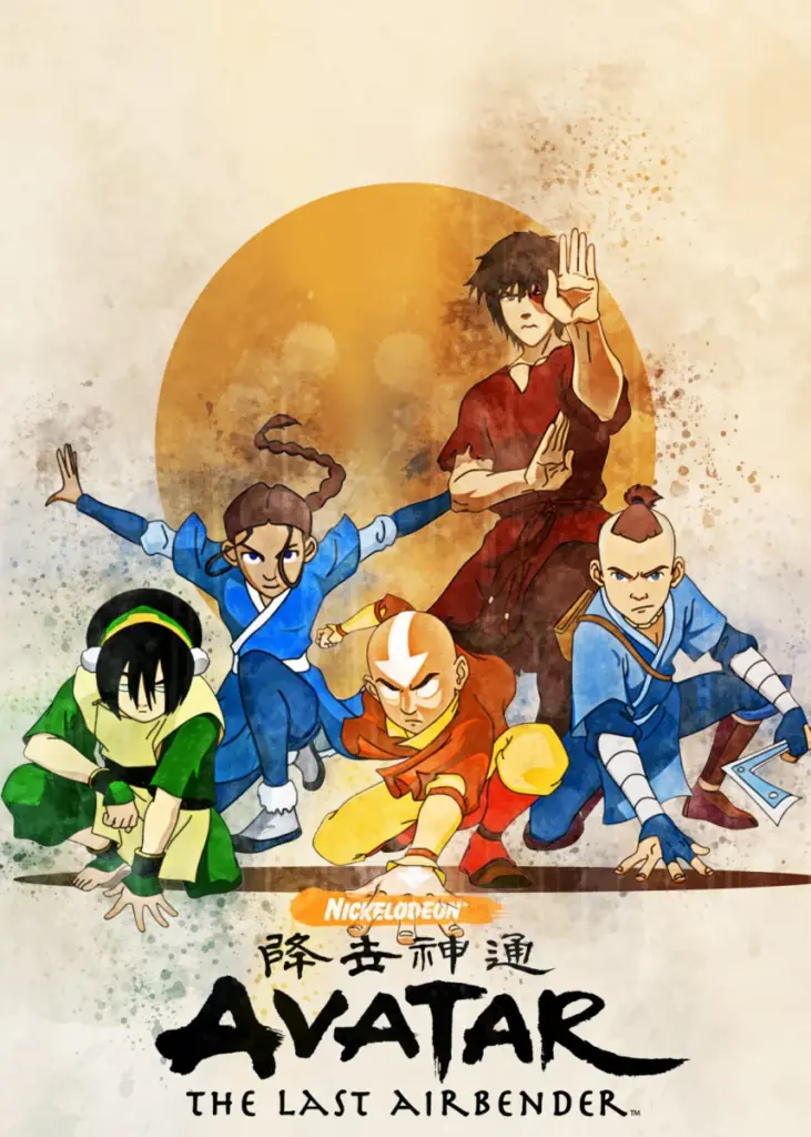 1) Avatar: A Lenda de Aang (2005-2008)