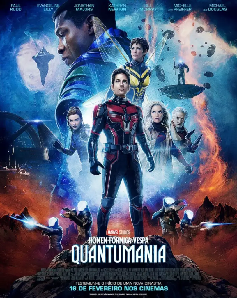 1) Homem-Formiga e a Vespa: Quantumania