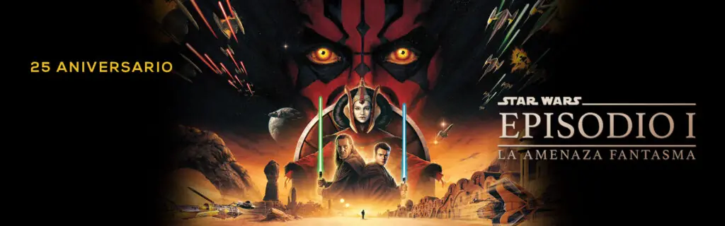 Star Wars: Episódio I: A Ameaça Fantasma – Relançamento 25 Anos